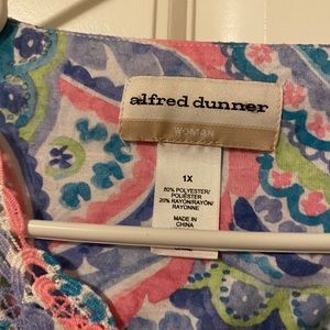 alfred dunner colorful shirt